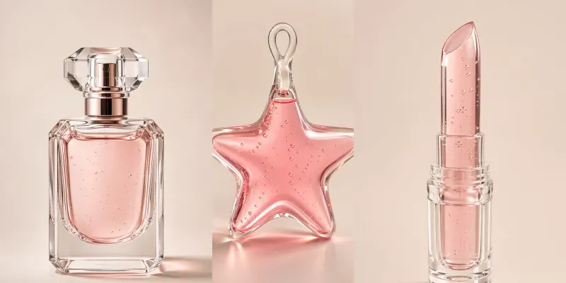 Glass Pink Liquid Objects Templates generated by undefined