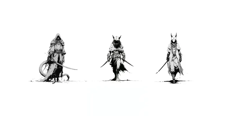 Shadow Hunter Character Logos generated by undefined