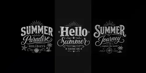 Vintage Chalk Retro Summer Tshirt Designs generated by chatgpt-image