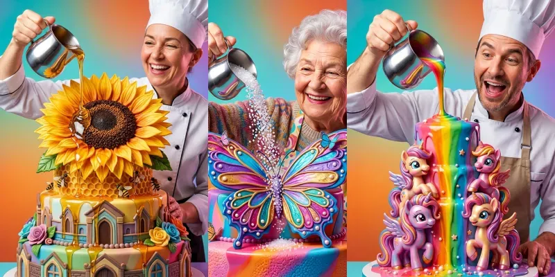 Magic Pour Cakes generated by undefined