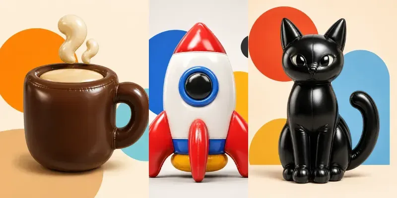 Inflatable Monoform Icons generated by undefined