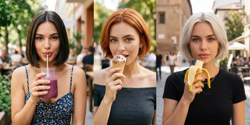 Free Street Glam Portraits generated by undefined