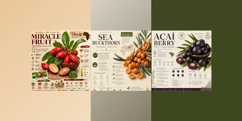 Global Forest Fruit Infographic Posters generated by undefined