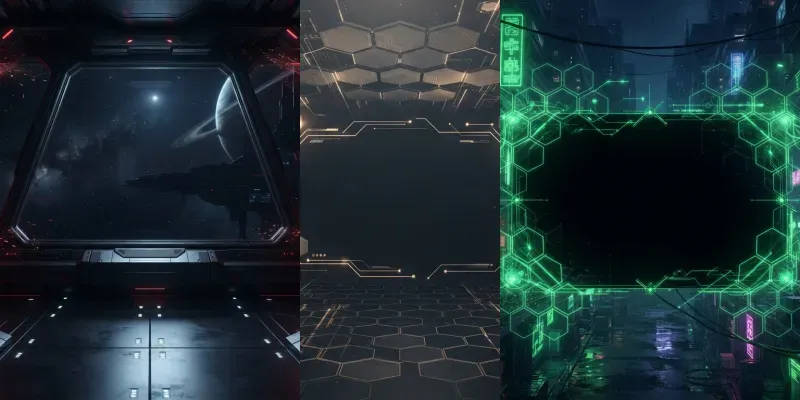 Streamer Overlay Gaming Banners