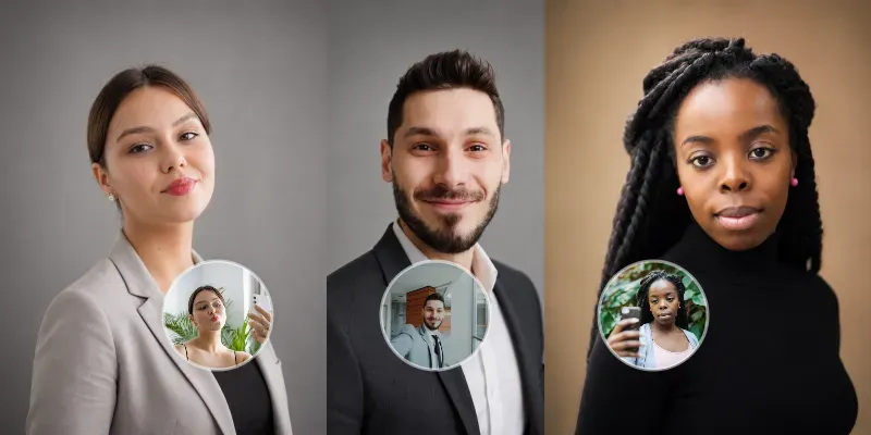 LinkedIn Headshots From Your Own Selfies generated by undefined