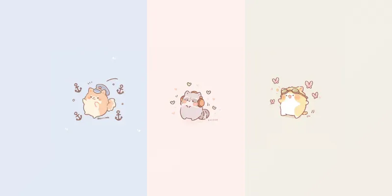 Irresistible Chubby Animal Characters generated by undefined