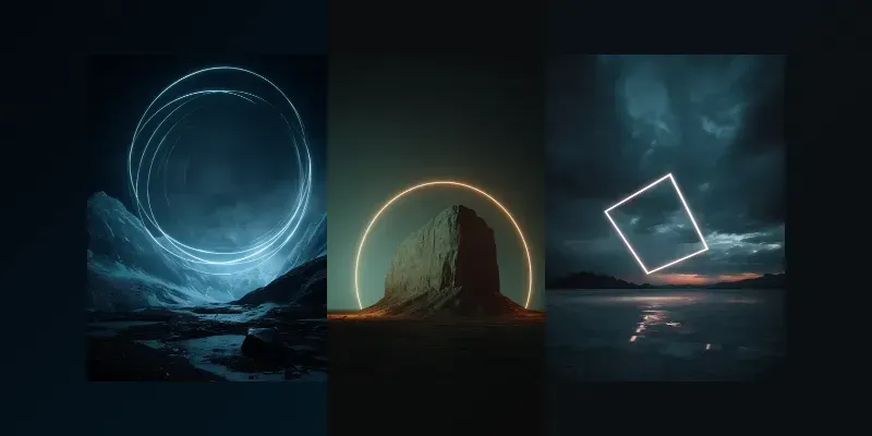 Surreal Drone Album Covers generated by undefined