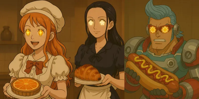 One Piece Chef Portraits generated by undefined