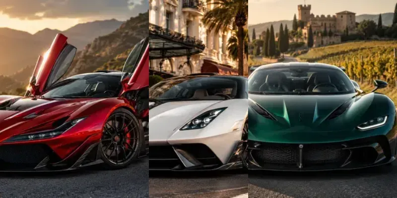 Luxury Supercar Photography generated by undefined