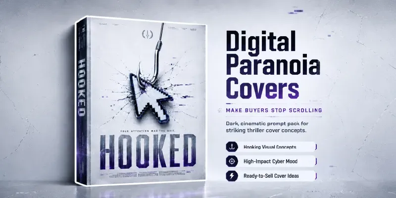 Digital Paranoia Book Covers generated by undefined