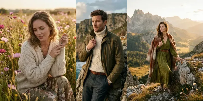Cinematic Fashion Portraits generated by undefined