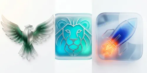 Modern Minimalist Mascot Logos generated by chatgpt-image