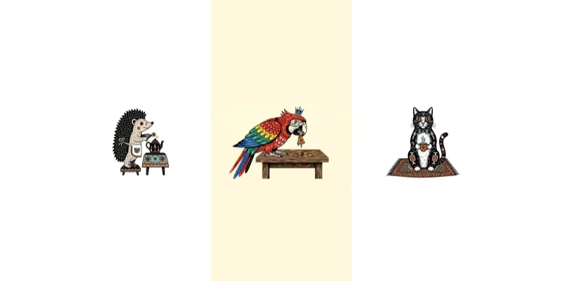 Satirical Animal Art