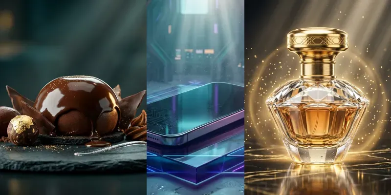 Luxury Cinematic Product Ads generated by undefined