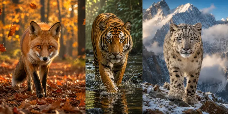 Premium Wildlife Photography generated by undefined