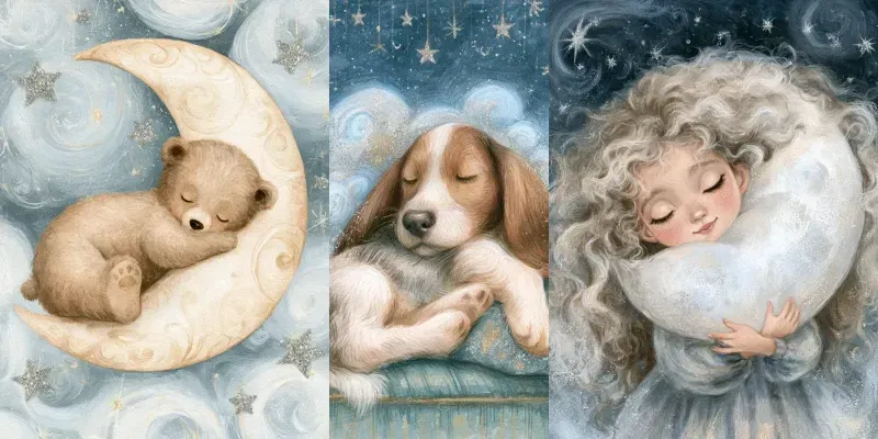 Sweet Dreams Nursery Printable Pages generated by undefined