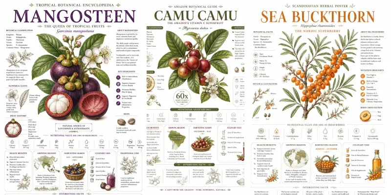 Vintage Botanical Fruit Poster Generator generated by undefined