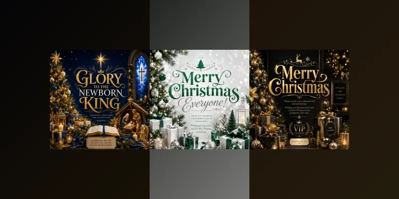 Free Christmas Greeting Generator generated by undefined