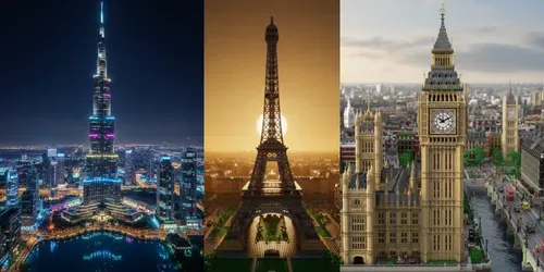 Brickcraft Landmark Generators generated by gemini-image