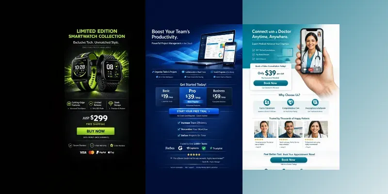 Premium Sales Landing Pages generated by undefined