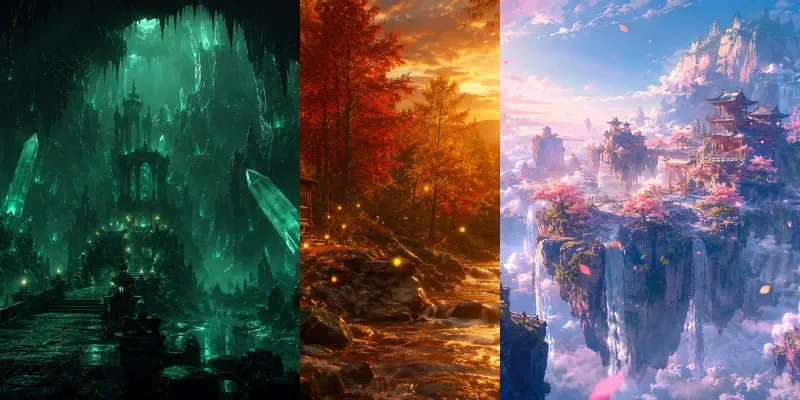 Universal Cinematic Environments generated by undefined