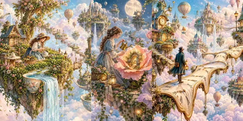 Whimsical Surreal Dreamscapes
