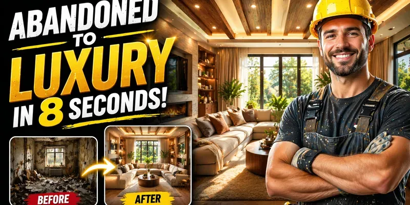 Luxury Room Glow Up Timelapses generated by undefined