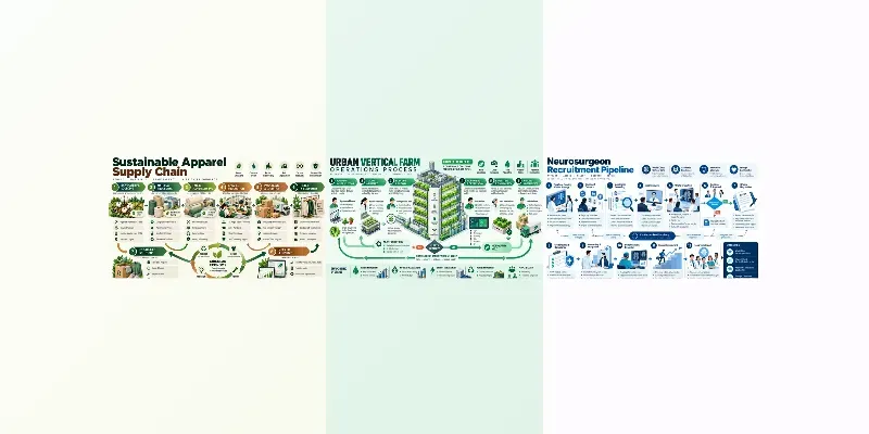 Professional Business Process Map Designs