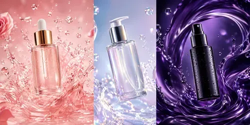 Liquid Motion Cosmetic Mockups generated by chatgpt-image
