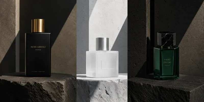 Ultra Minimalist Luxury Perfume Mockups generated by undefined