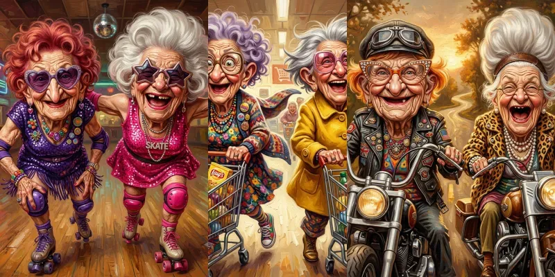 Wild Golden Girls generated by undefined