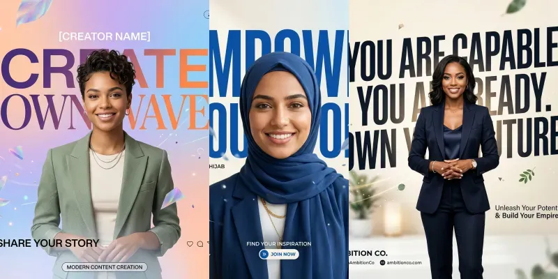 Viral Social Media Poster Generator generated by undefined