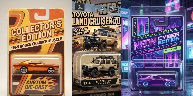 Custom Hot Wheels Posters generated by undefined