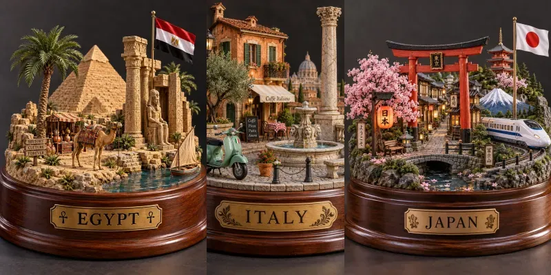 Miniature World Souvenirs generated by undefined