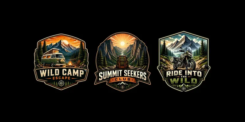 Adventure Badge Logo Creators generated by undefined