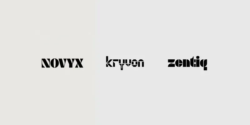 Premium Geometric Logos generated by undefined