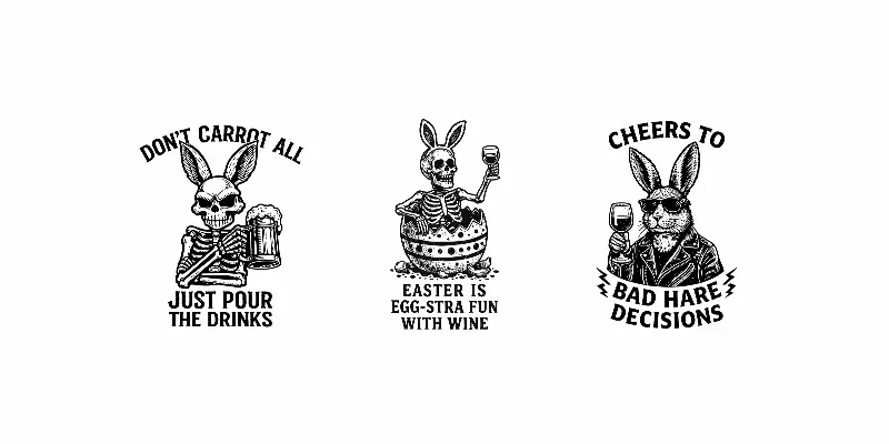 Vintage Boozy Easter Svgs generated by undefined