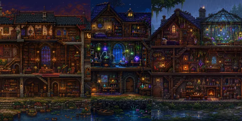 Pixel Art Environment Generator generated by undefined