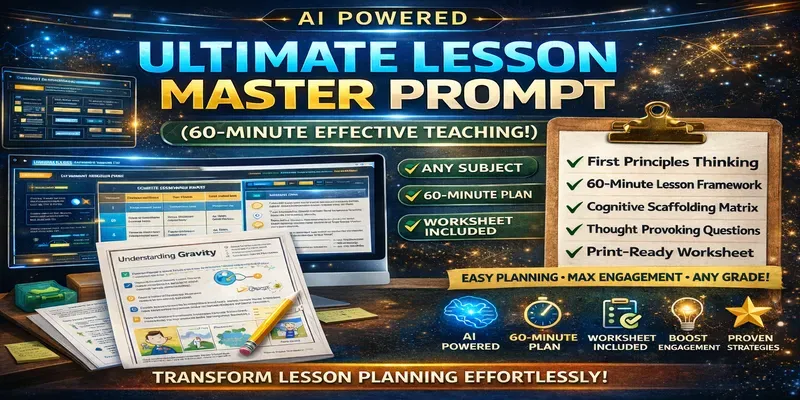 Universal Lesson Plan Pedagogy Pro generated by undefined