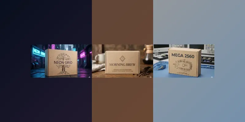 Custom Typography Craft Box Design generated by undefined