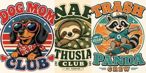 Retro Mascot Club Generator generated by chatgpt-image