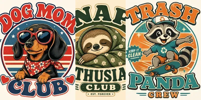 Retro Mascot Club Generator generated by undefined