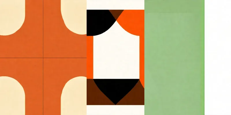 Abstract Geometric Wall Art generated by undefined