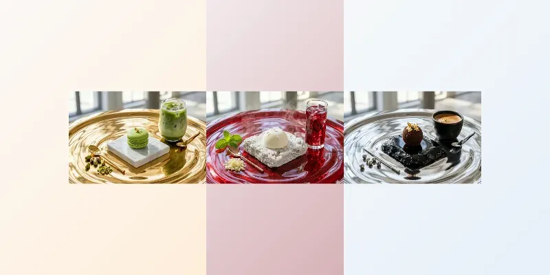 Luxury Chrome Liquid Product Shots generated by undefined