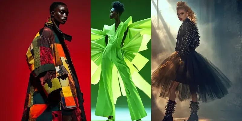 Avant Garde Fashion Photography generated by undefined