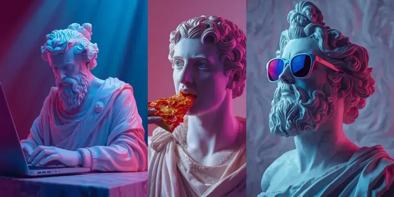 Retromodern Sculptures