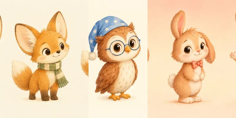 Childrens Book Character Generator