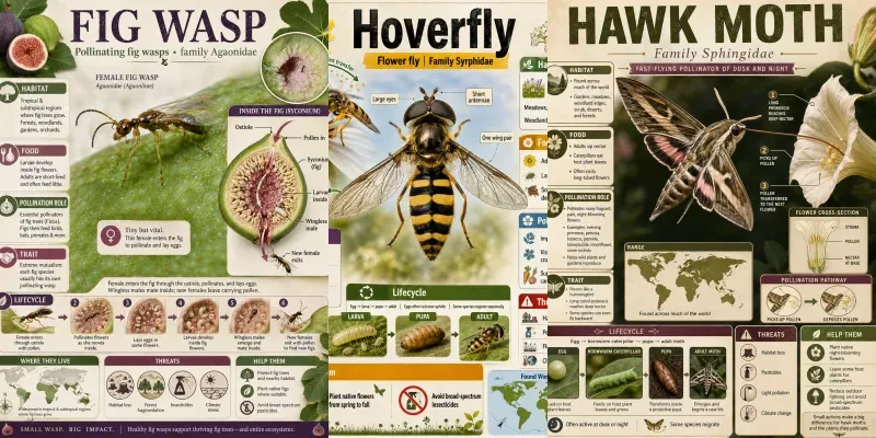 Ai Pollinator Infographic generated by undefined