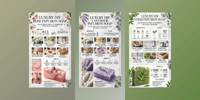 DIY Soap Infographic Generator generated by undefined
