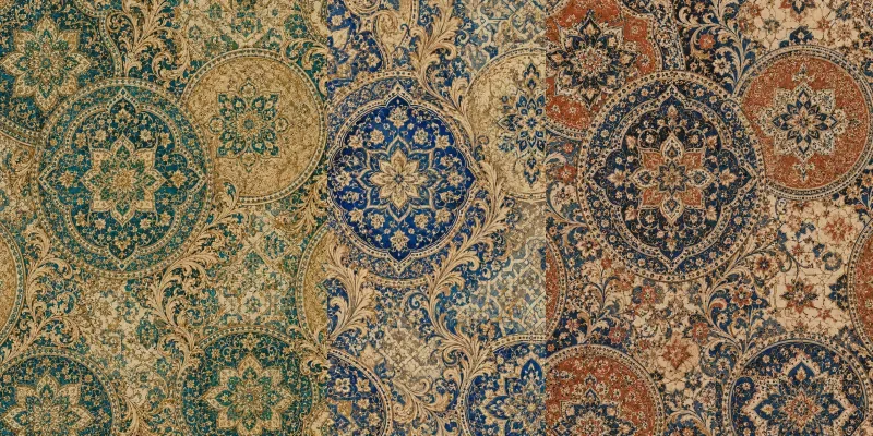Moroccan Medallion Seamless Patterns generated by undefined
